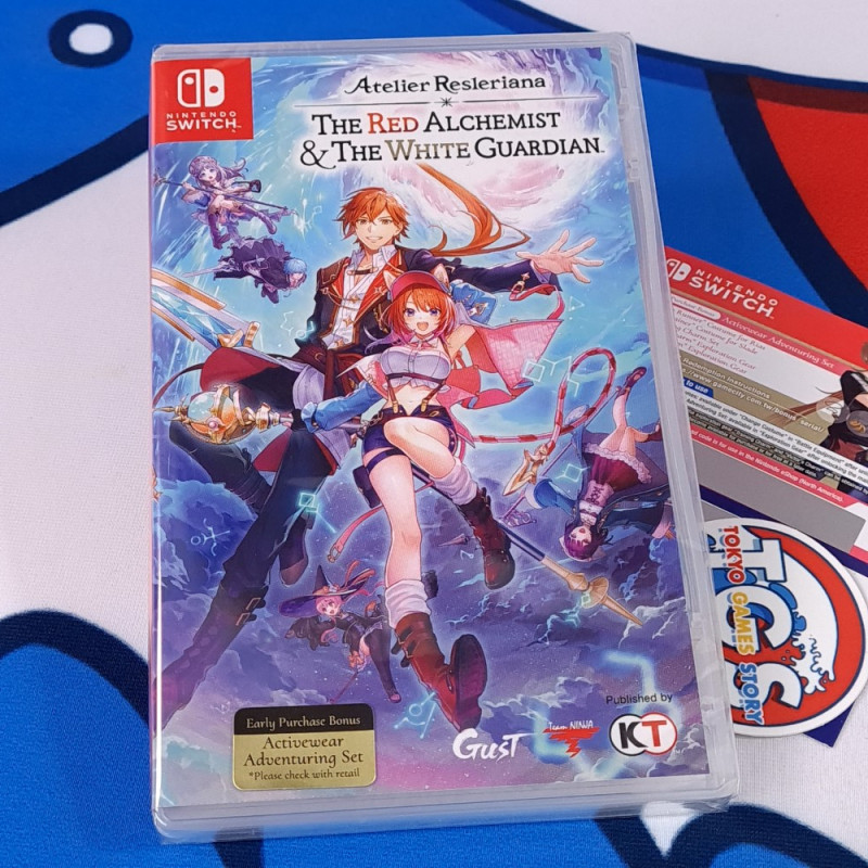 Atelier Resleriana: The Red Alchemist & the White.. Switch Cover&Game in ENGLISH [Asia/New]
