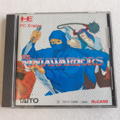 The Ninja Warriors Nec PC Engine Hucard Japan Ver. PCE Action Taito 1989