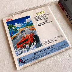 Outrun Nec PC Engine Hucard Japan Ver. PCE Out Run Racing Avenue 1990