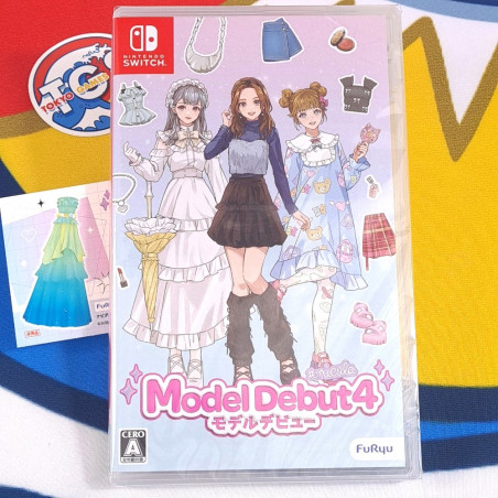 Model Debut4: Nicola Nintendo Switch Japan Edition [Simulation Game/Nicola Show] NEW