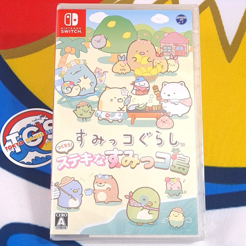 Sumikko Gurashi Tsukurou! Suteki-na Sumikko Shima Switch Japan in ENGLISH NEW [Sanrio/Sumikko-munication]