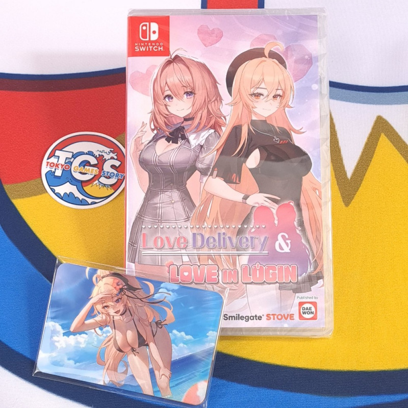 Love Delivery & Love in Login +Bonus Switch Japan Edition [Visual Novel Romance] NEW