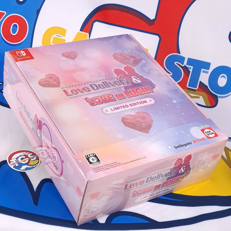 Love Delivery & Love in Login +Bonus Switch Japan Limited Edition [Visual Novel Romance] NEW