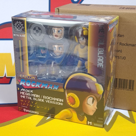 Mega Man Figure MDLX Rockman (Metal Blade Version) Figure JPN Official New Figurine