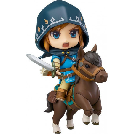 The Legend of Zelda Figure Link Breath of the Wild Ver.DX Nendoroid No.733-DX New