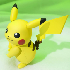 Pocket Monsters Pikachu Figure S.H.Figuarts Figurine Bandai / Nintendo Japan New