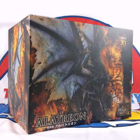 Monster Hunter Figure Blazing Black Dragon Alatreon Figurine Japan New Capcom Figure Builder Creators Model