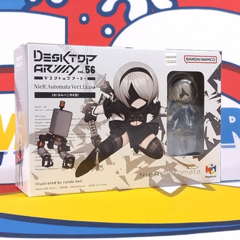 DesktopArmy NieR:Automata Ver1.1a Collaboration 2B Figure Figurine BANDAI JP New DesktopArmy NieR:Automata Ver1.1a Collaboration 2B Figure Figurine BANDAI JP New