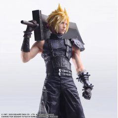 Final Fantasy VII Remake Static Arts Cloud Strife FF Figure Figurine Japan New