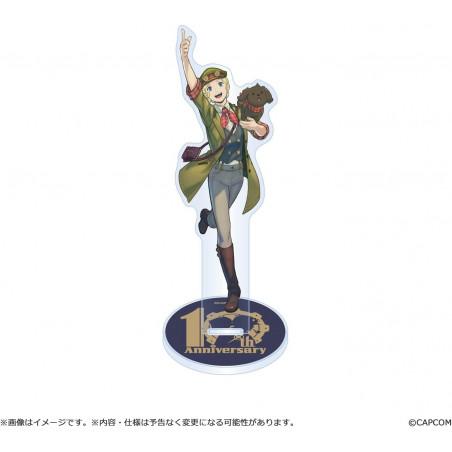 The Great Ace Attorney Acrylic Stand -Gina Lestrade- Capcom Gyakuten Saiban Japan New