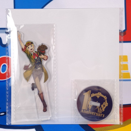 The Great Ace Attorney Acrylic Stand -Gina Lestrade- Capcom Figure Figurine JPN New