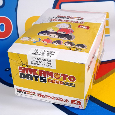 copy of model goods Sakamoto Days Potekoro Plush Charm Mascot Full Set of 6pcs Bandai Namco JPN Newnew