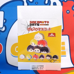 copy of model goods Sakamoto Days Potekoro Plush Charm Mascot Full Set of 6pcs Bandai Namco JPN Newnew