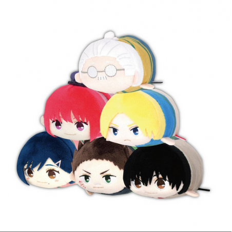 Sakamoto Days Potekoro Plush Charm Mascot Full Set of 6pcs Bandai Namco JPN New