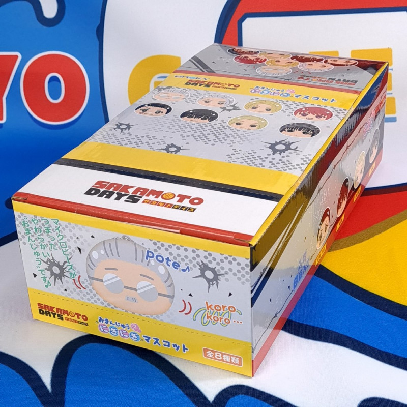 Sakamoto Days Manjuu Nigi Nigi Mascot Plush Full Set of 8 Ensky JPN Official New Sakamoto Days Manjuu Nigi Nigi Mascot Plush Full Set of 8 Ensky JPN Official New