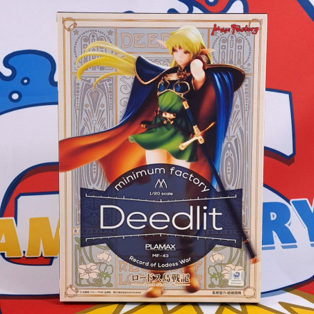 Record of Lodoss War 1/20 Scale Model Kit Minimum Factory PLAMAX MF-43 Deedlit JPN New