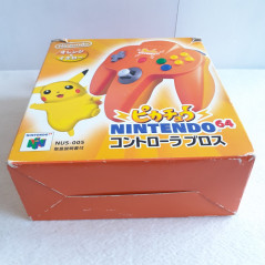 Controller Pikachu N64 Japan Ver. NUS-005 Pokemon Manette Nintendo 64 Orange&Yellow