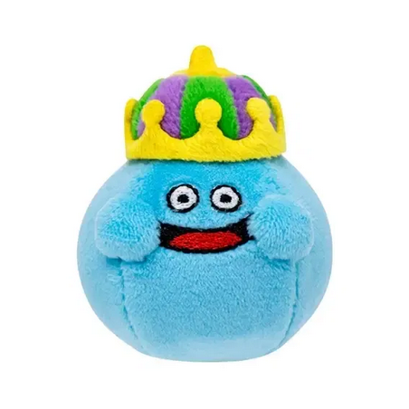 Dragon Quest Warrior Smile Gyutto Nigirou! King Slime Plush Japan New Peluche