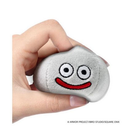 Dragon Quest Warrior Smile Gyutto Nigirou! Metal Slime Plush Japan New Peluche