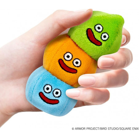 Dragon Quest Warrior Smile Gyutto Nigirou! Slime Stack Plush Japan New Peluche