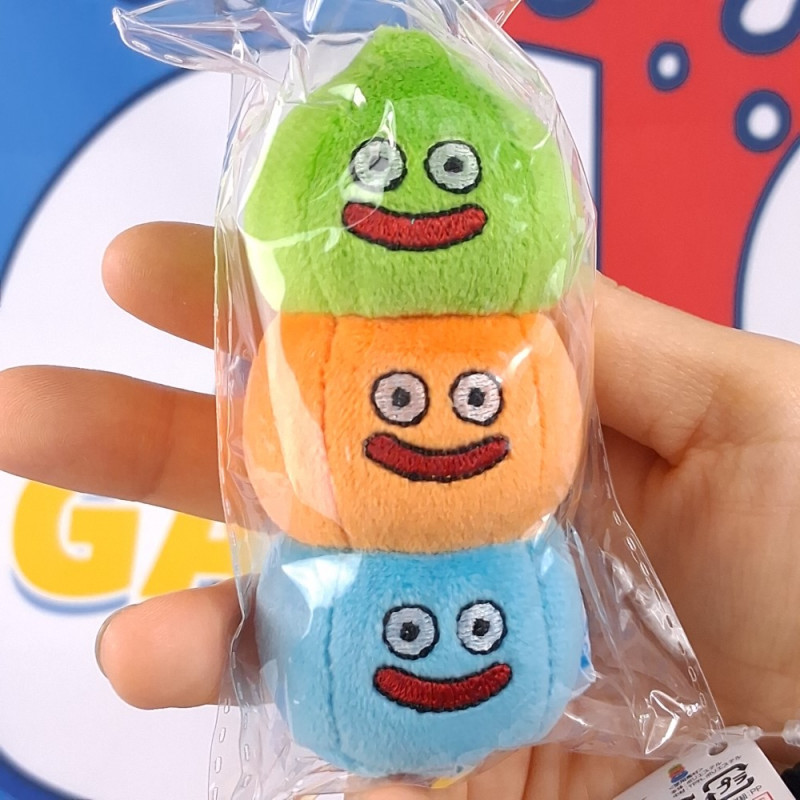 Dragon Quest Dragon Warrior Smile Slime Gyutto Nigirou! Slime Stack Plush JP New Peluche