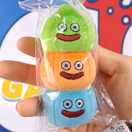 Dragon Quest Dragon Warrior Smile Slime Gyutto Nigirou! Slime Stack Plush JP New Peluche