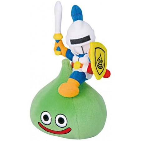 Dragon Quest Smile Slime Plush Slime Knight (H14cm) Peluche SQEX JP Official New