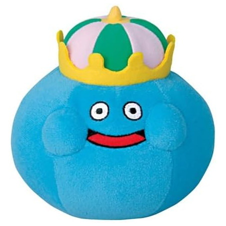 Dragon Quest Smile Slime Plush King Slime (14cm) Peluche SQEX Japan Official New