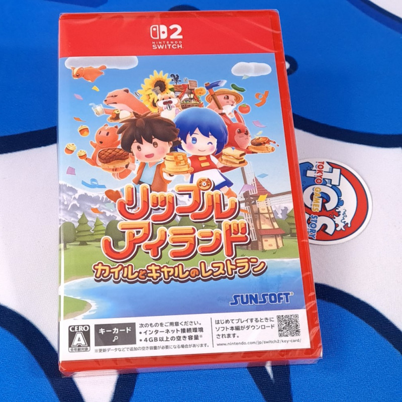 Ripple Island Kyle and Cal's Restaurant Switch 2 Japan (KEY CARD) [Multilanguage] NEW