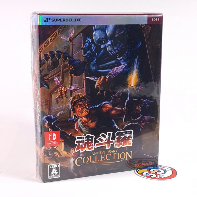Contra Anniversary Collection Super Deluxe Edition Switch Japan [Multilanguages/Probotector/SDX] NEW