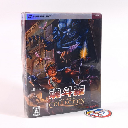 Contra Anniversary Collection Super Deluxe Edition PS4 Japan [Multilanguages/Probotector/SDX] NEW