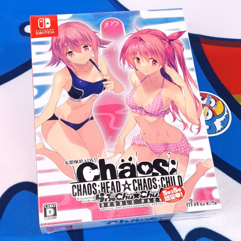 Chaos:Head+Chaos:Child: Love Chuchu!! Double Pack (Limited Edition) Switch Japan NEW