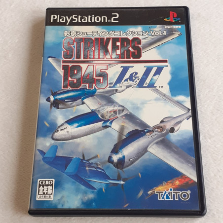 Strikers 1945 I&II PS2 Japan Ver. Shooting Collection Vol.1 Playstation 2 Taito Shmup Sony