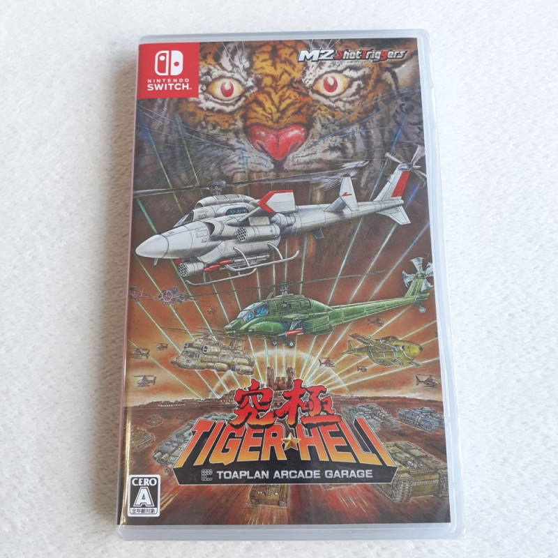 Kyukyoku Tiger Heli Toaplan Arcade Garage Switch Japan Ver.New/NeufSealed+Bonus Shooting Shmup Nintendo Taito M2 2021