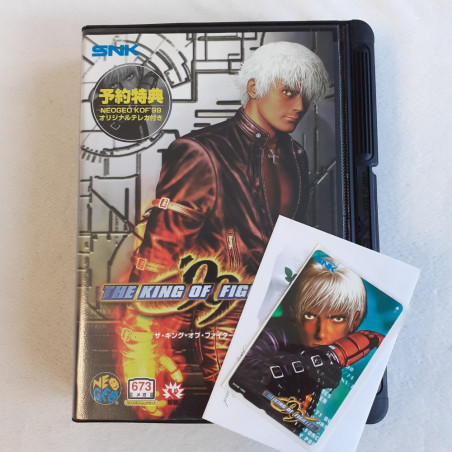 The King Of Fighters 99 Kof99 Neo Geo AES Japan Ver. TBE+Reg&TelCards SNK Neogeo Fighting 1999