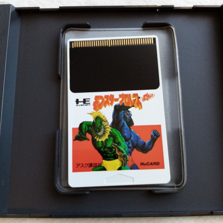 モンスタープロレス Nec PC Engine Hucard Japan Ver. PCE Catch Fighting 1991