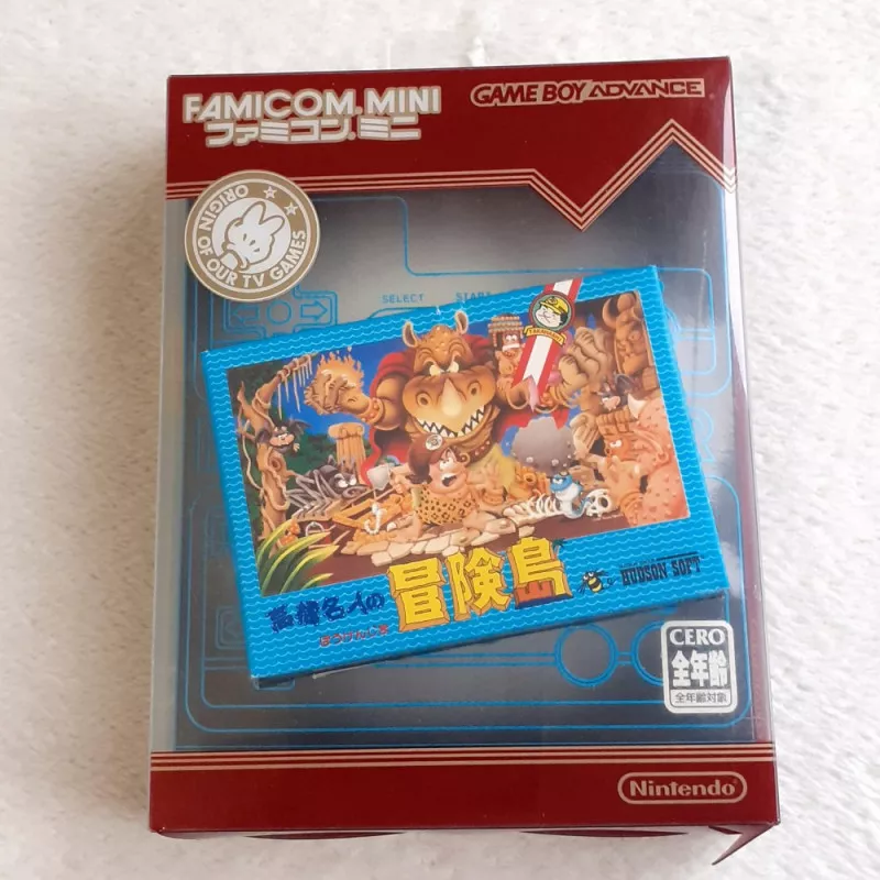 高橋名人の冒険島ファミコンミニ17 Game Boy Advance GBA Japan Ver