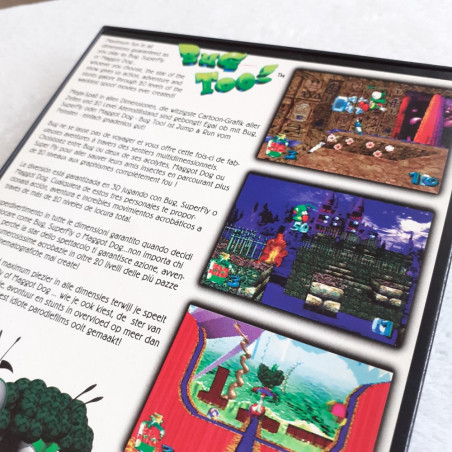 Bug Too! Sega Saturn PAL Euro Ver. Platform 1996 (Rare!) Box in great condition