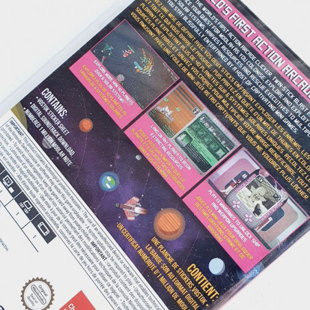 Vostok INC.3000 Limited Edition NINTENDO SWITCH FR NEW/SEALED Wired Action Arcade