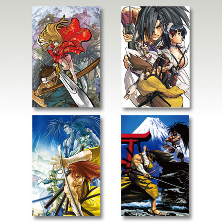 Samurai Spirits Postcard Collection Vol.1 Neogeo SNK Japan Official Neo Geo NEW Shodown Set