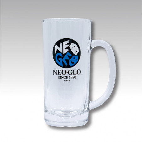 NeoGeo Label Beer Glass Cup Verre à Bière Logo Neogeo SNK Japan Official Neo Geo New
