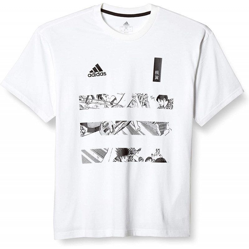T-Shirt Captain Tsubasa SizeL Adidas Japan Original Item NEW Tshirt Maillot 2016