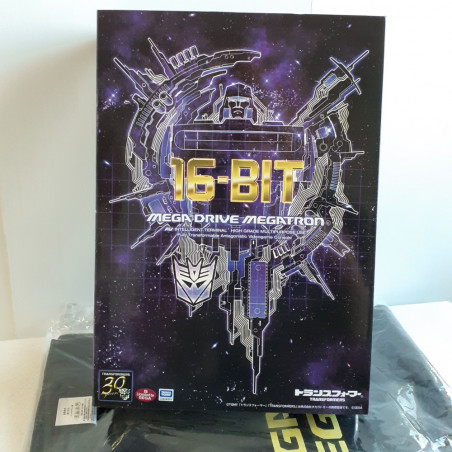 Megadrive Megatron +Tshirt Sega Japan NEW/NEUF Mega Drive Transformers Figure