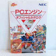 PC Engine Official Catalog Nec PCE Promotional Catalogue Japan 1993 Original Item