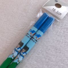 Captain Tsubasa Hashi Kid Chopsticks+Box Baguettes Japan 80s Official Item NEW/NEUF