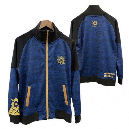 Monster Hunter Rise Jersey Veste Blue XL Japan E-Capcom Limited Official ItemNEW/NEUF