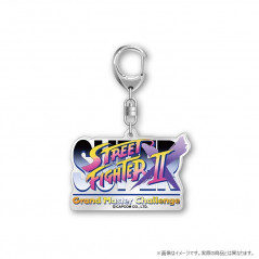 Arcade Stadium Super Street Fighter IIX Key Holder Chain Porte-Clés E-CapcomJapanNEW