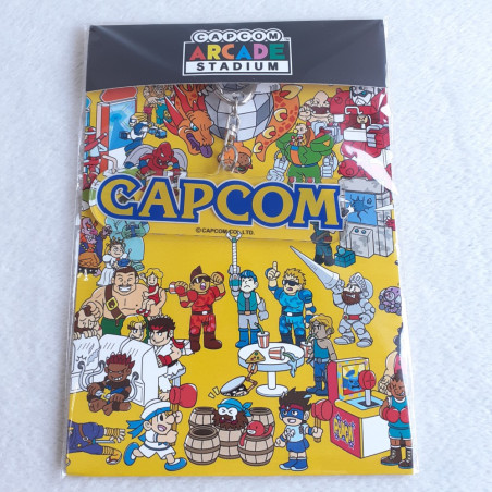 Arcade Stadium Capcom Acrylic Key Holder Chain Porte-Clés E-CapcomJapanNEW