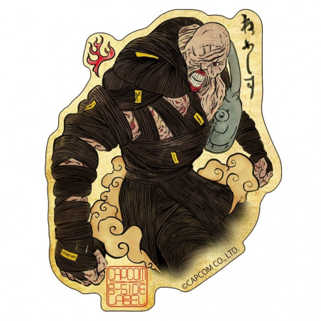 E-CAPCOM×B-SIDE LABEL Stickers Biohazard Nemesis JapanOfficialNEW Resident Evil