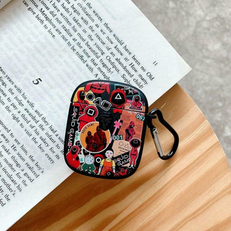 Korean Drama SQUID GAME AirPods Earphone Case Boitier New Korea/Corée Model3